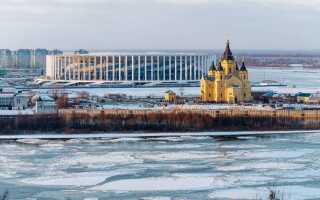 Нижний Новгород в феврале: снежное очарование города на Волге