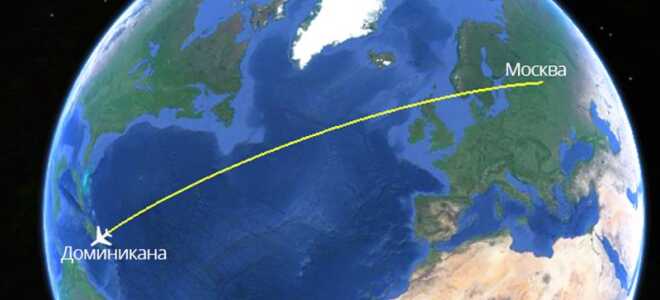 Сколько лететь из Москвы в Доминикану прямым рейсом
