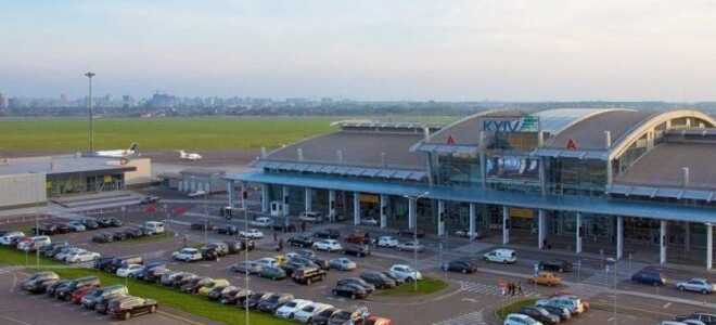 Карта аэропорта «Жуляны»