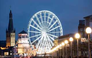 Дюссельдорф в декабре: путешествие в праздник