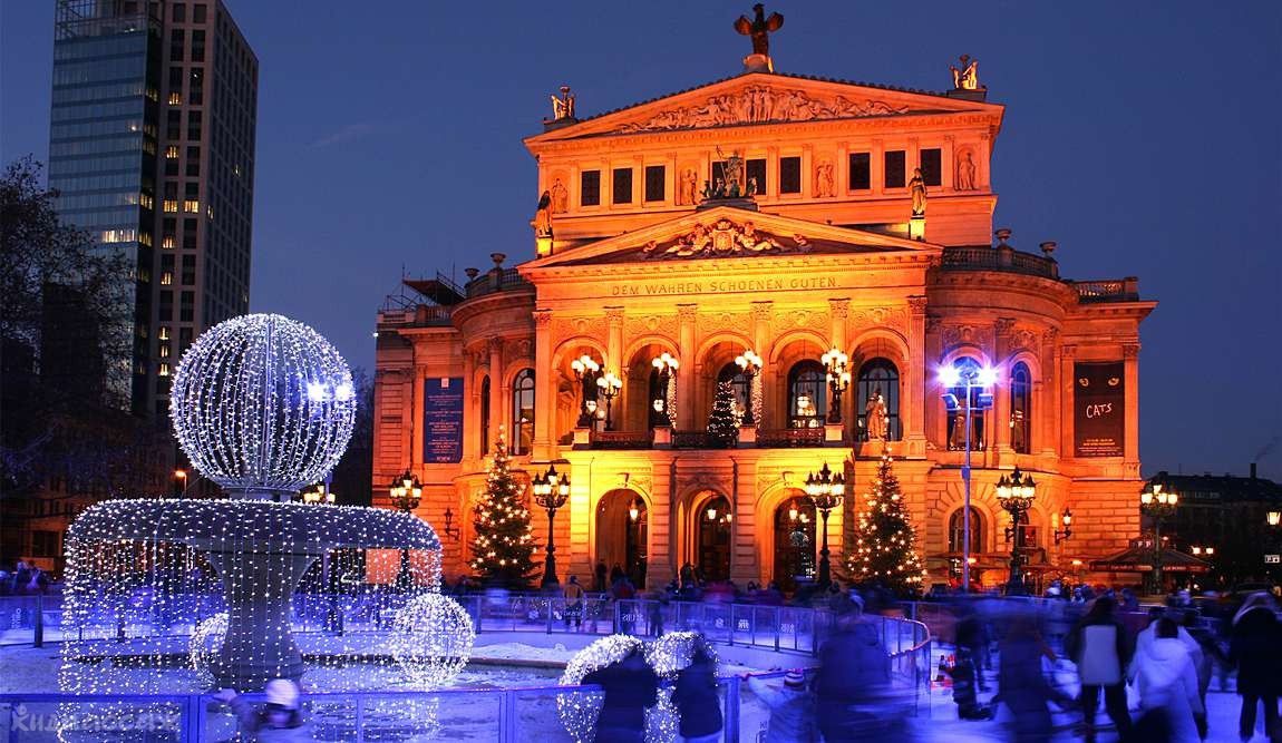 франкфурт-на-майне в январе: зимняя сказка деловой столицы германии
