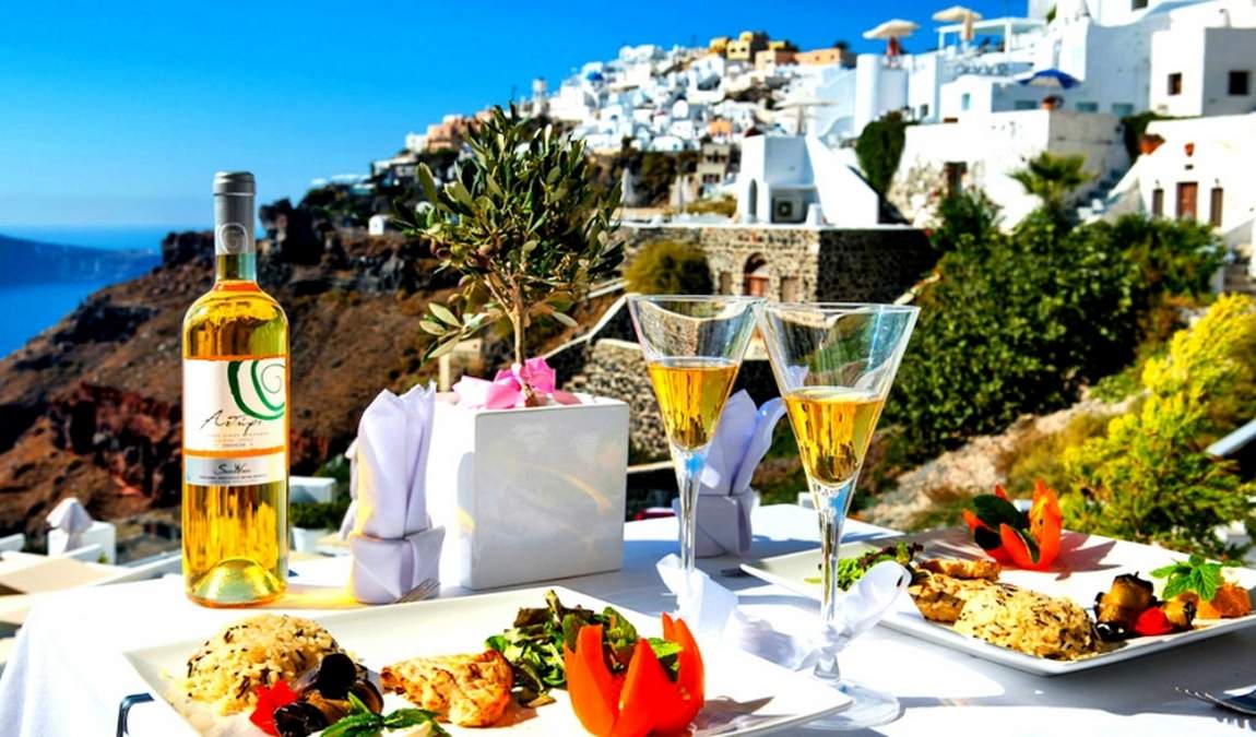 Питание в Греции