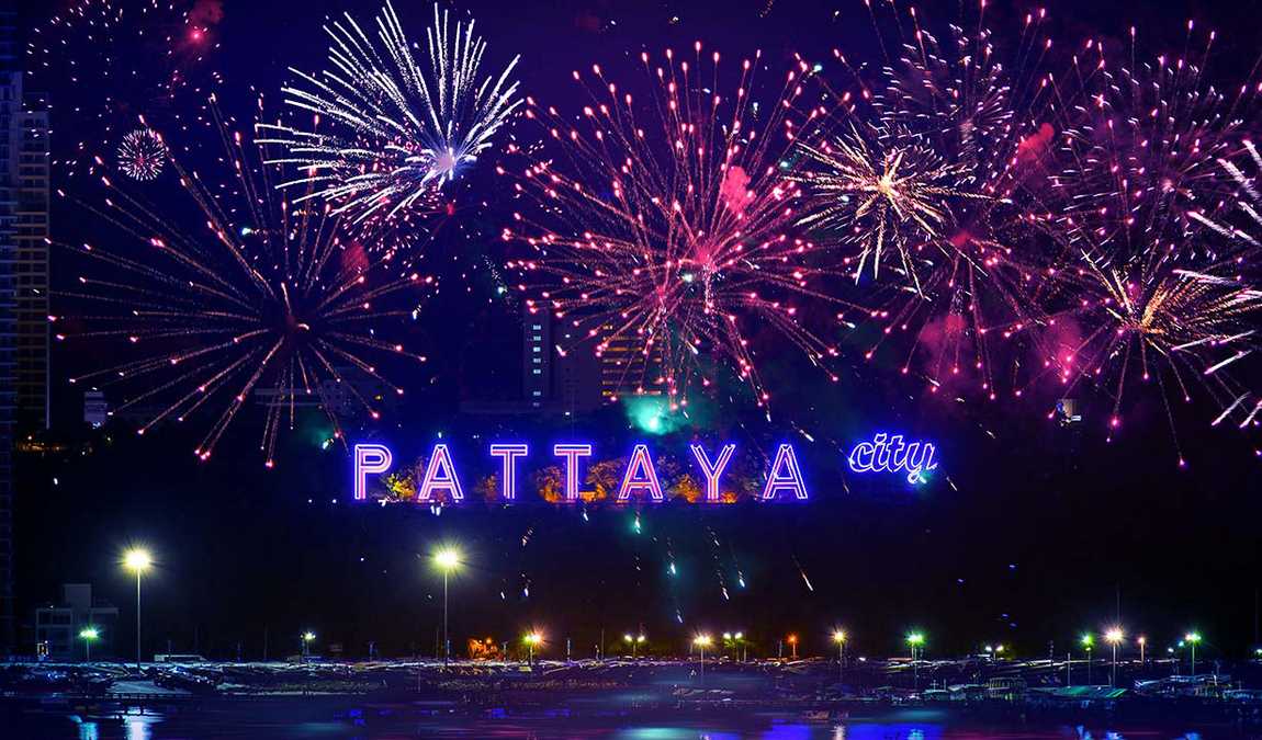 Международный фестиваль фейерверков в Паттайе