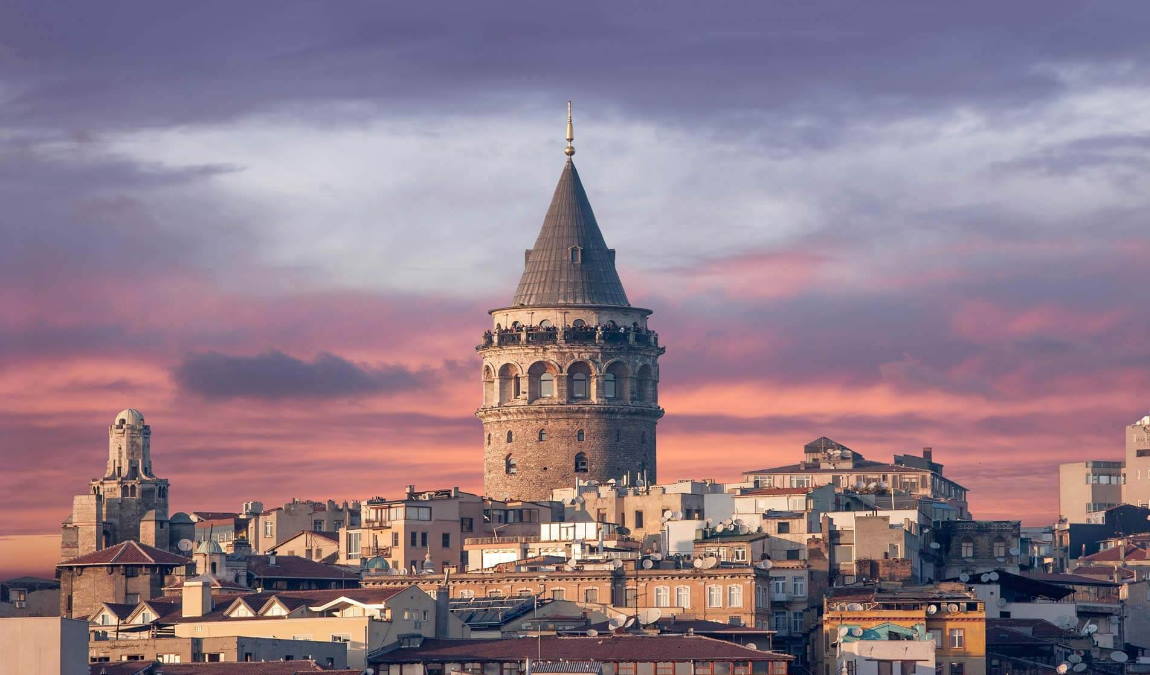 Экскурсионный отдых в Стамбуле в январе: Галатская башня