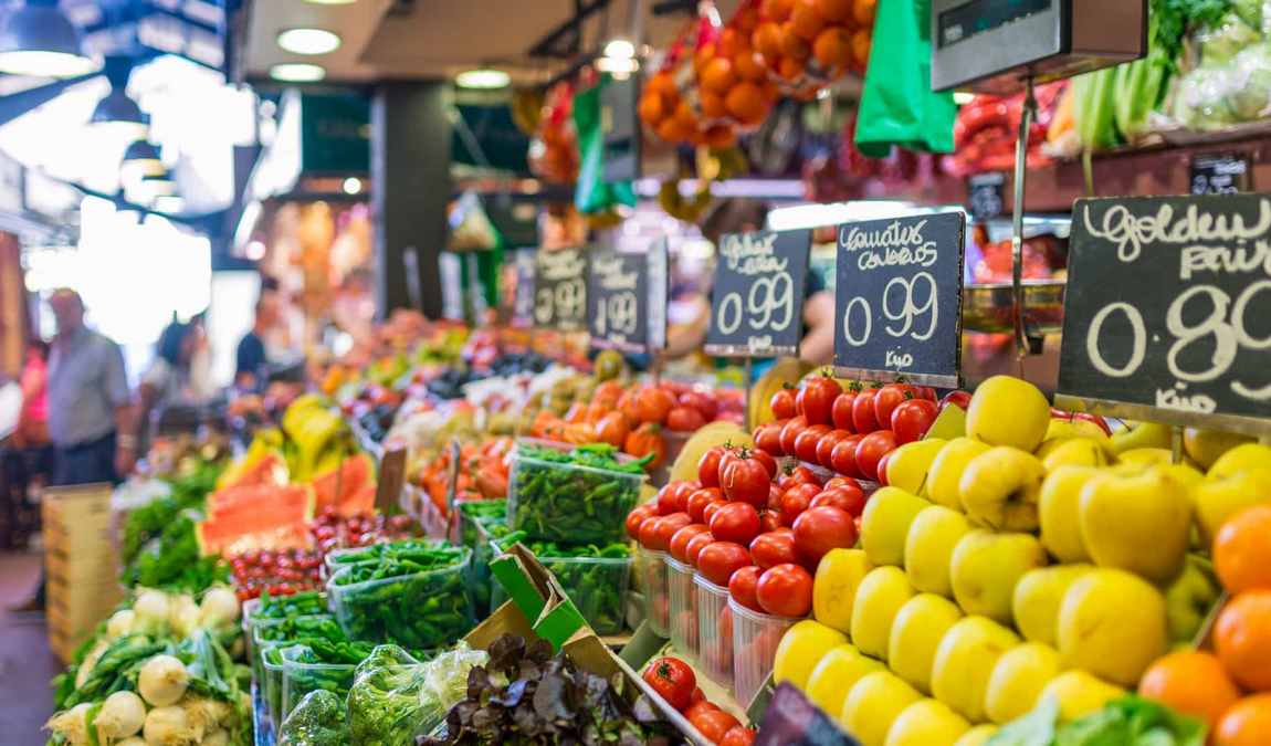 Цены на продукты в Салоу